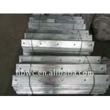 railway materials, hot-dip galvanized crossarm